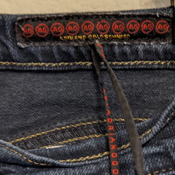 Adriano Goldschmied AG Women's Size 26 R Jeans The Legend Dark Wash Flare. - Picture 5 of 9